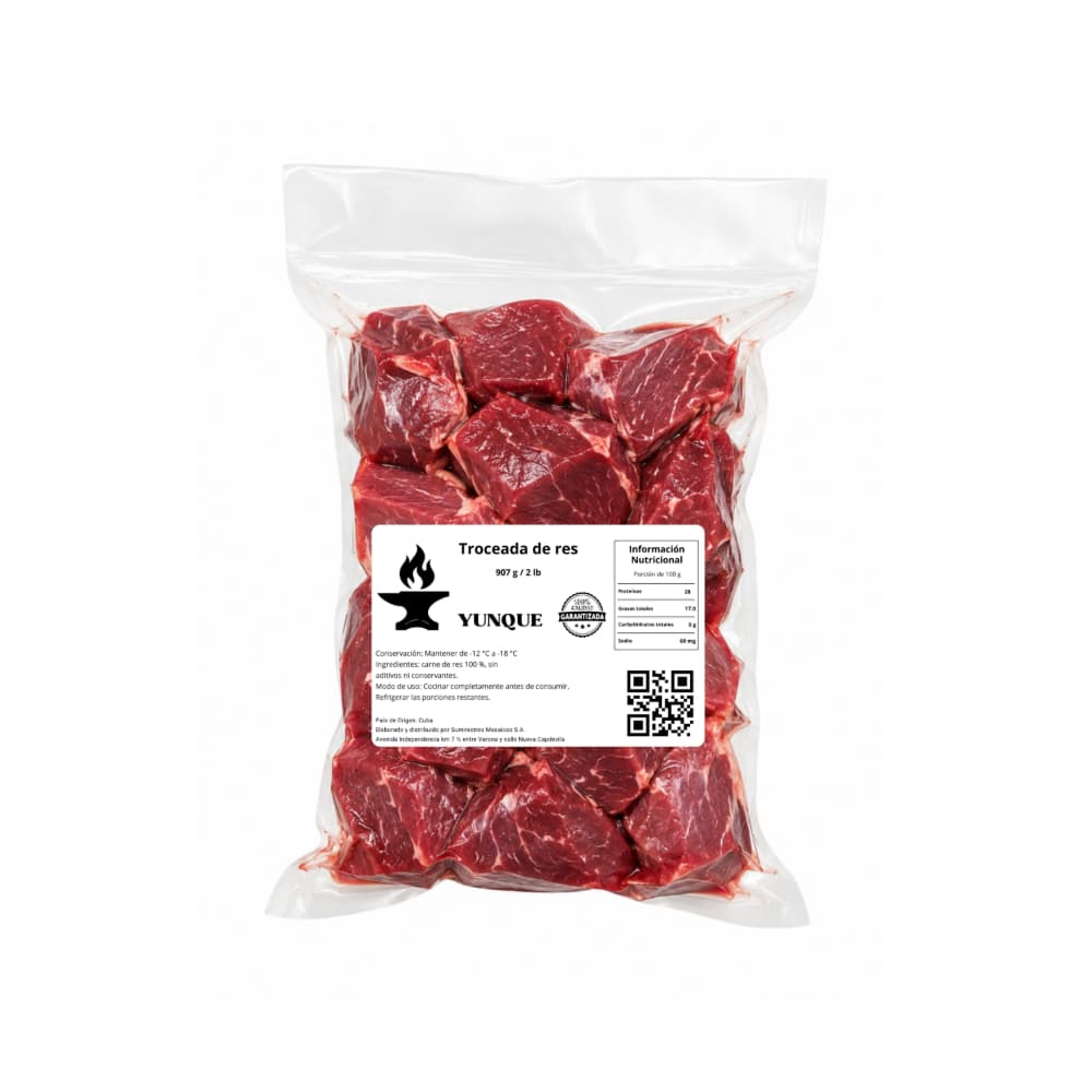 Troceada de res Yunque (907 g / 2 lb) - 2