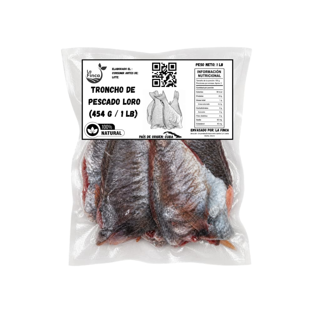 Troncho de pescado loro La Finca (454 g / 1 lb) - 2