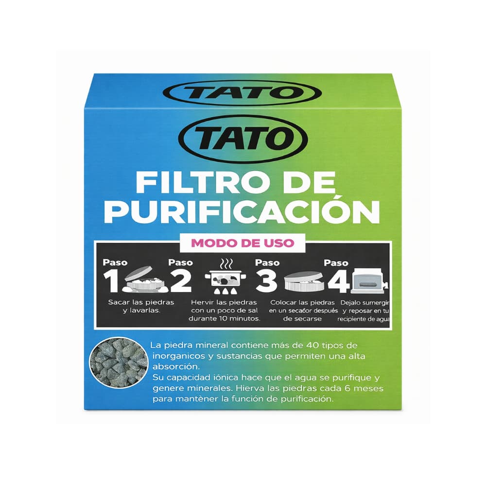 Filtro de purificación para purificador de agua por gravedad de 16 L TATO KL-2 - 2