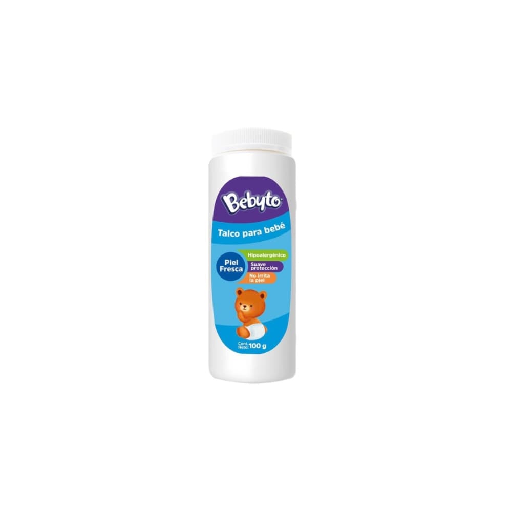 Talco para bebé piel fresca Bebyto (100 g / 3.5 oz) - 4