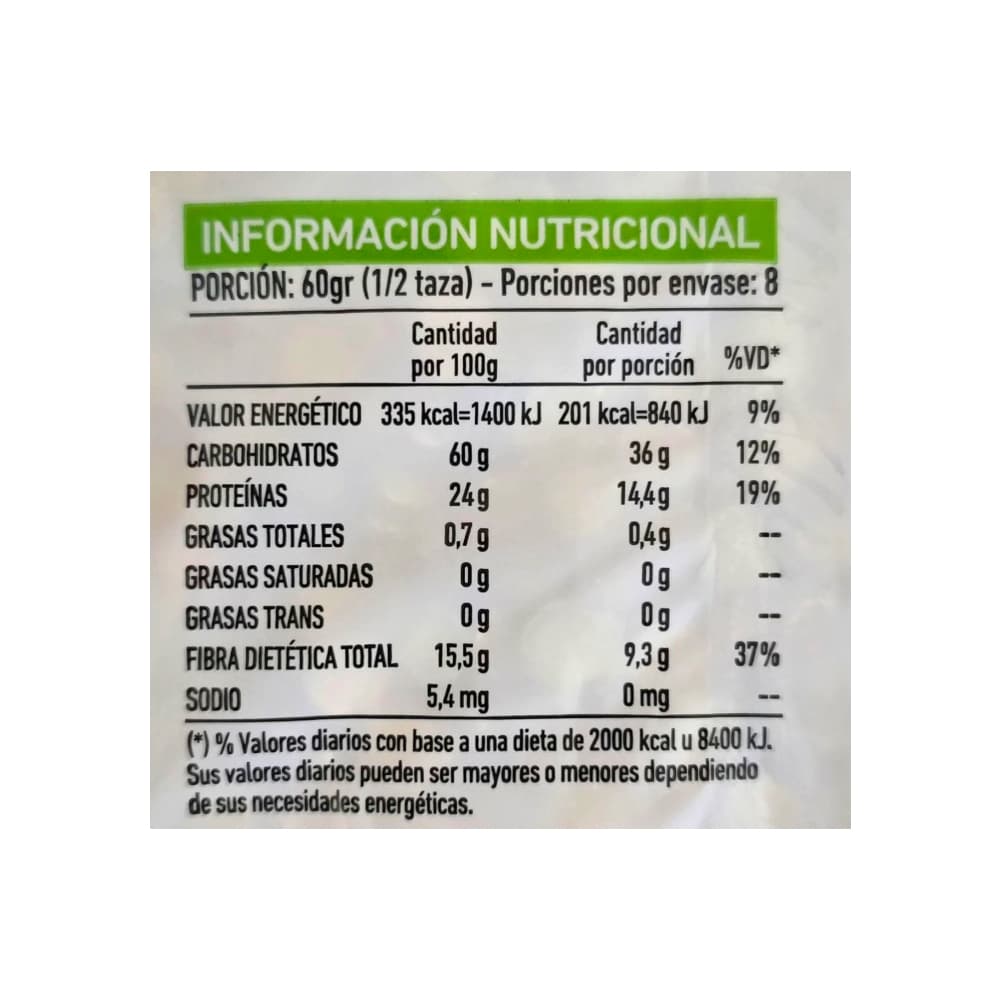Chícharos verdes partidos DDS Desdelsur (500 g / 1.10 lb) - 2