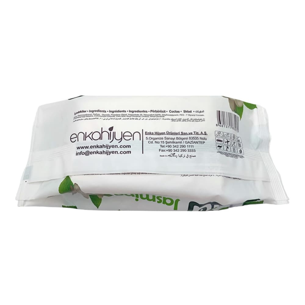 Toallitas húmedas con fragancia de jazmín Lulla (120 U) - 2