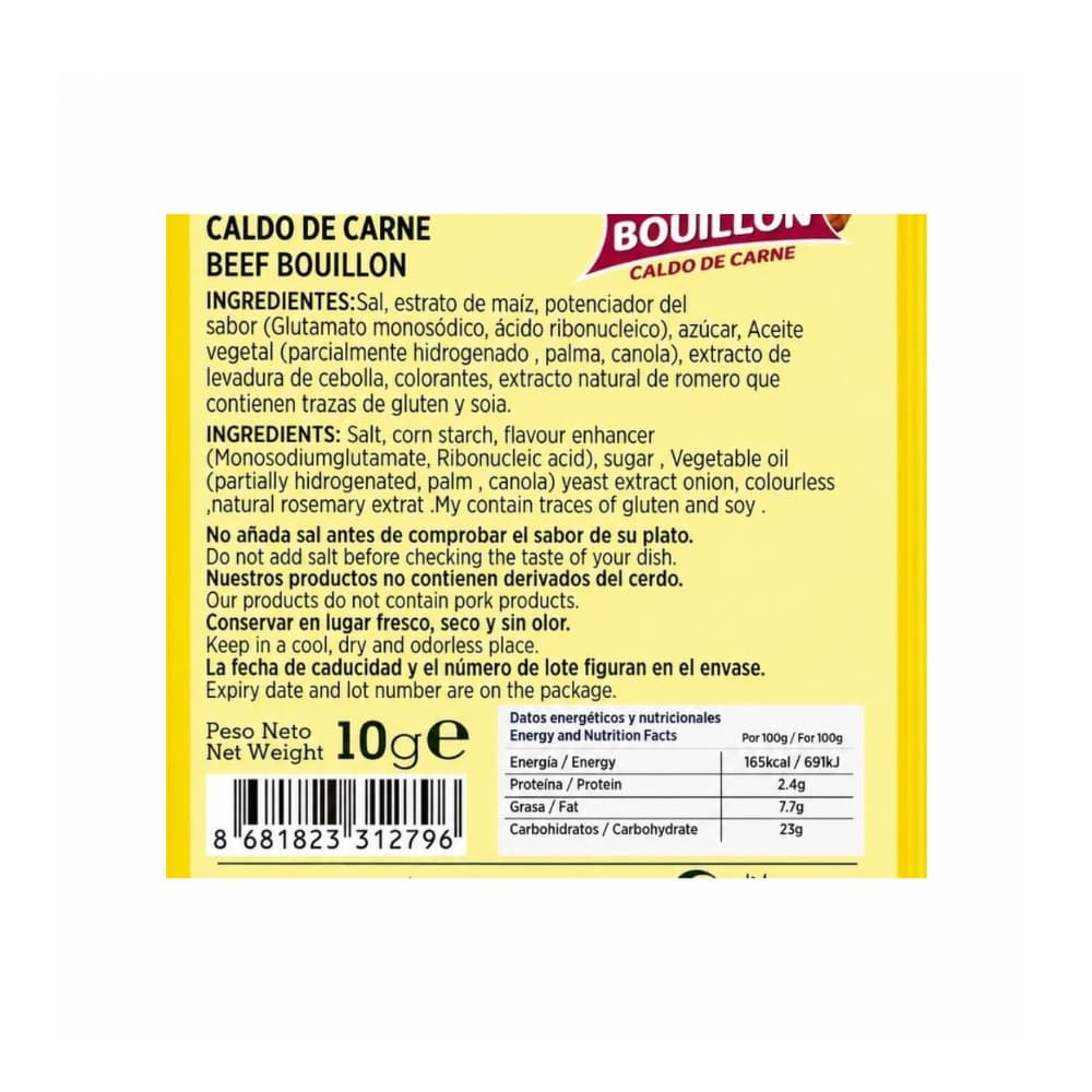 Caldo de carne Golden Best (10 g / 0.35 oz) - 3