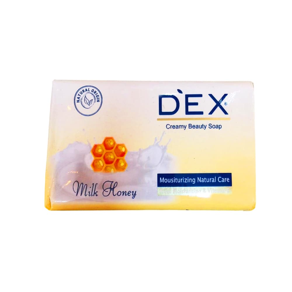 Jabón de belleza cremoso de leche y miel Dex (90 g / 3.17 oz)