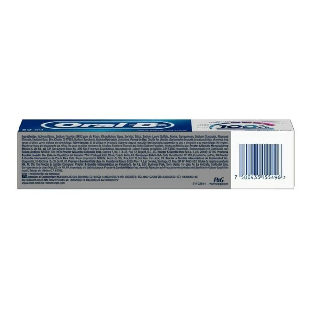 Pasta dental menta refrescante Oral-B (50 ml) - 2