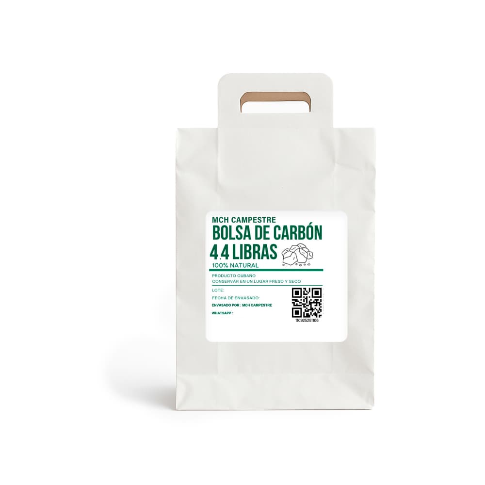 Bolsa de carbón MCH-Campestre (2 kg / 4.4 lb)