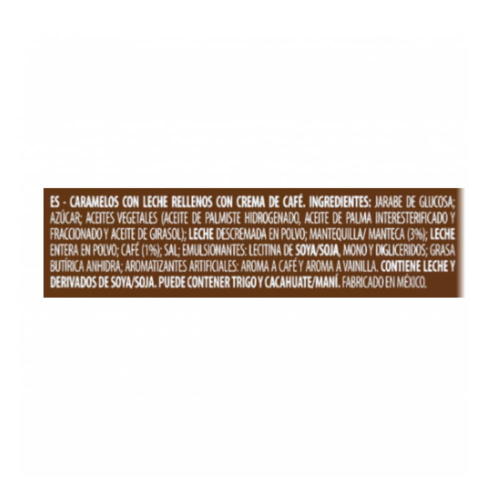 Caramelos con leche rellenos con crema de café Arcor (90 g / 3.1 oz) - 4
