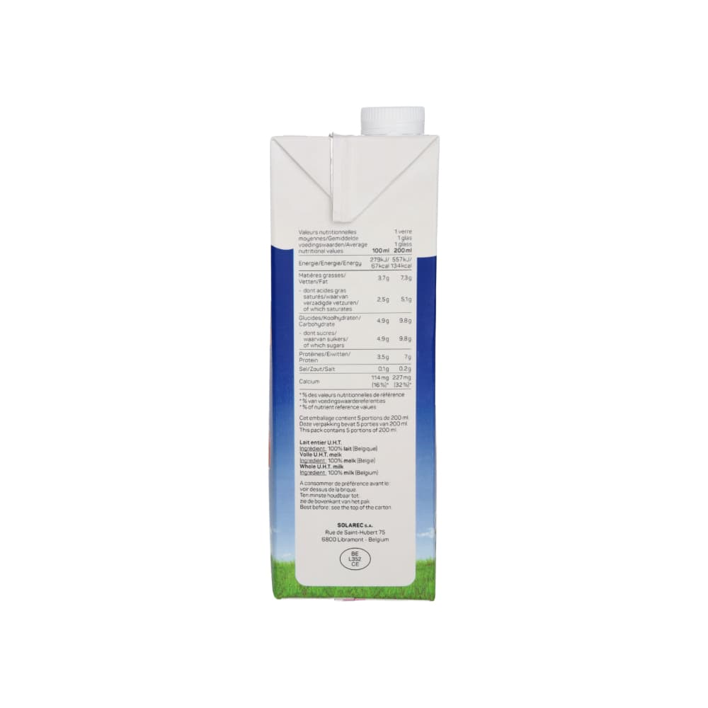 Leche entera Solarec (1 L) - 3