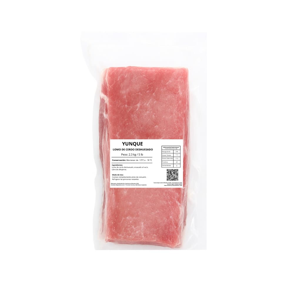 Lomo de cerdo deshuesado Yunque (2.3 kg / 5 lb) - 2