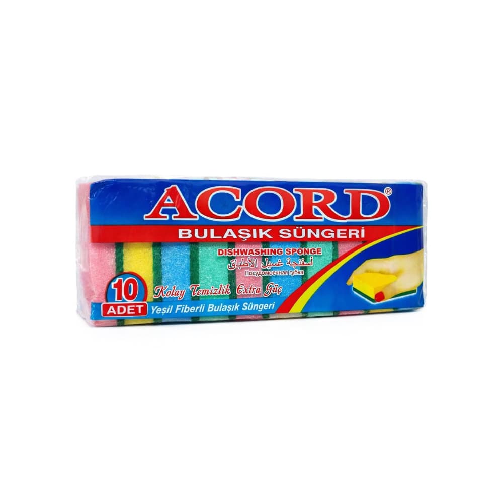 Esponjas para fregar Acord (10 U)