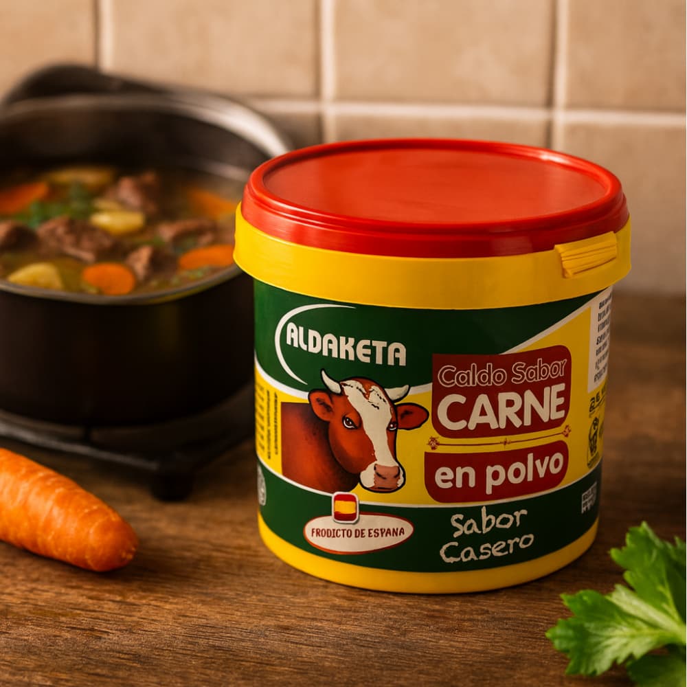 Caldo sabor carne en polvo Aldaketa (250 g / 8.81 oz) - 4