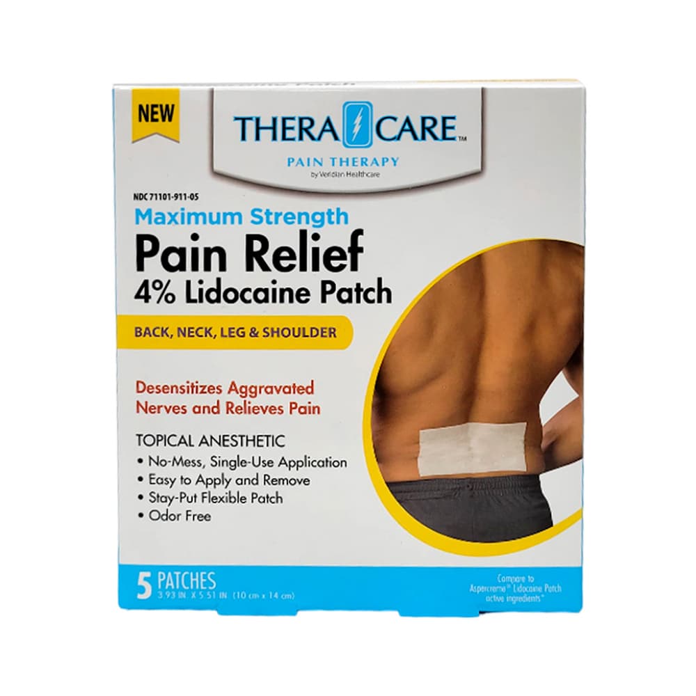 Parche de lidocaína 4 % 10 cm x 14 cm TheraCare (5 U) - 2
