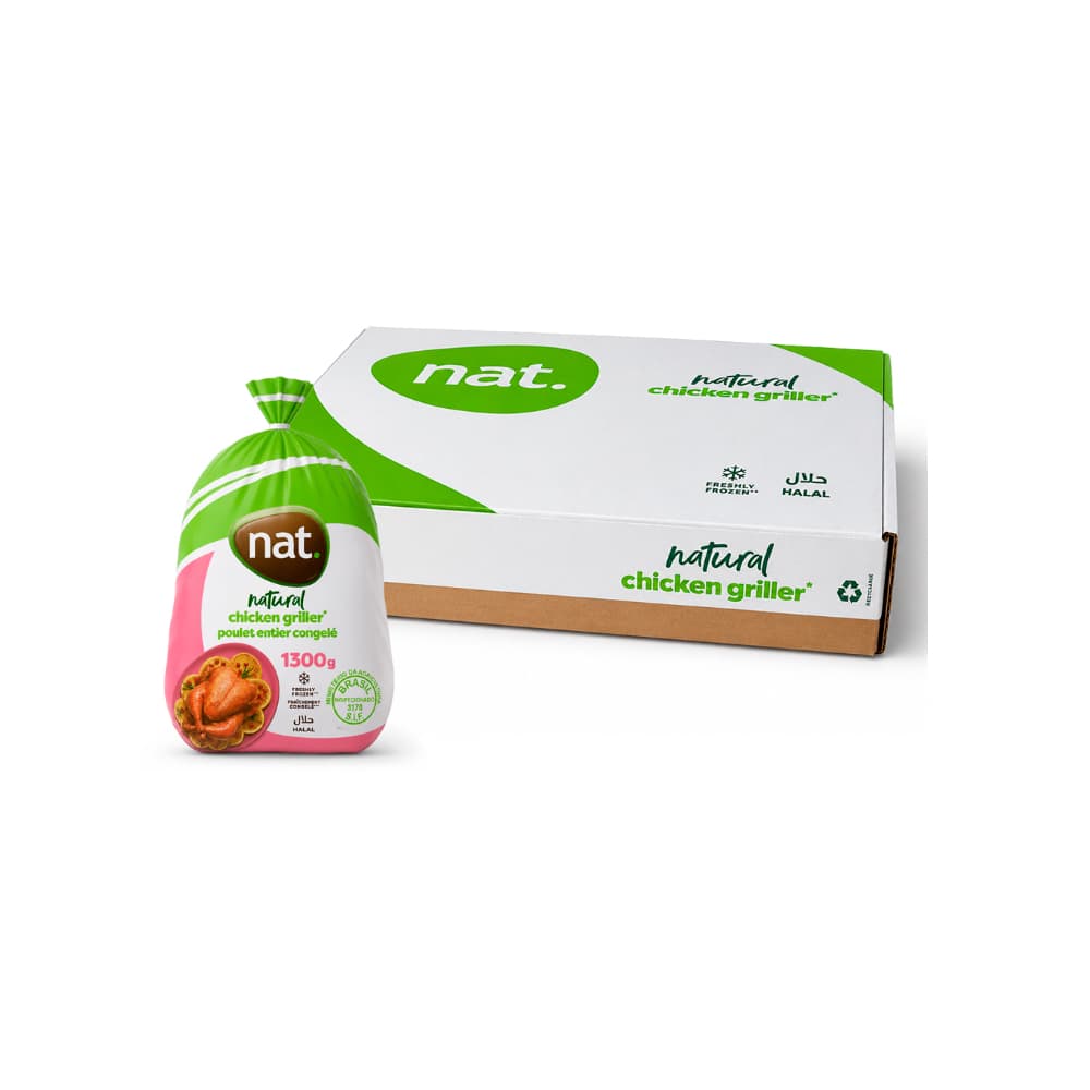 Caja de pollo entero sin menudos Nat (13 kg / 28.66 lb)