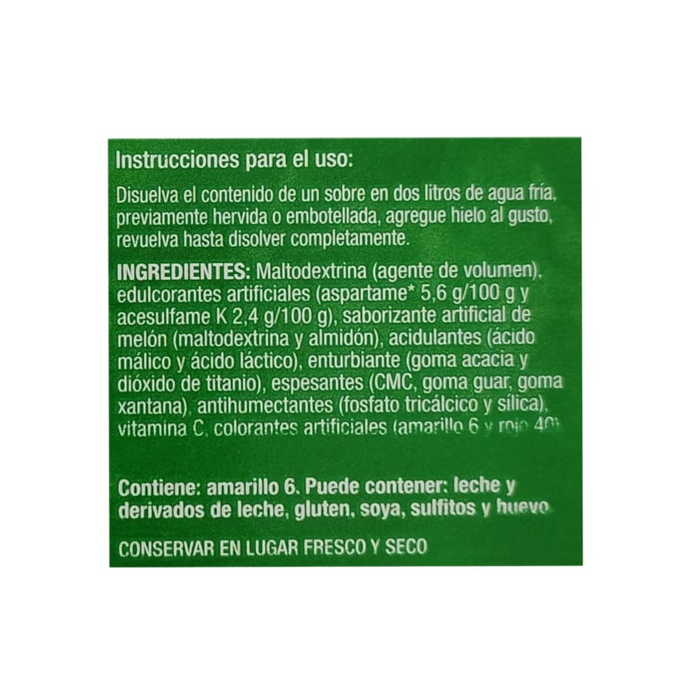 Refresco instantáneo sabor melón Zuko (104 g / 3.67 oz) - 3