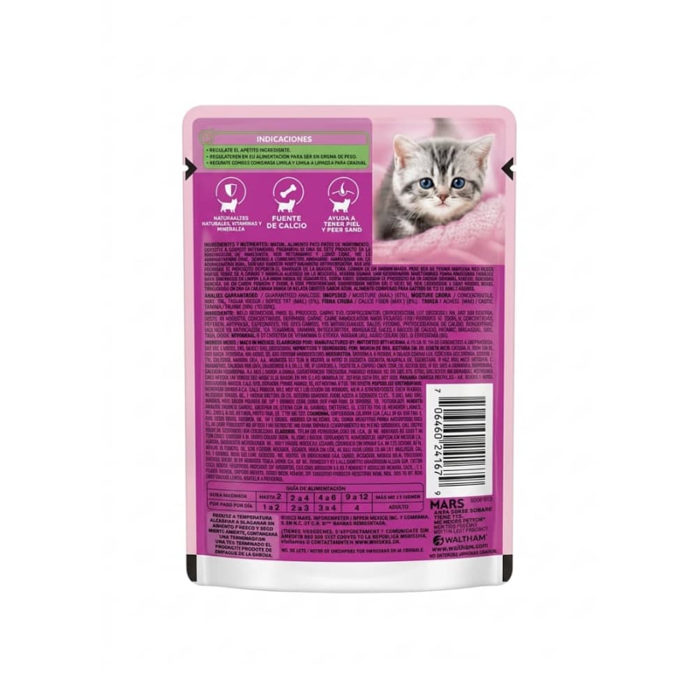 Alimento para gatitos de 2 a 12 meses, filetes de atún, Whiskas (85 g / 3 oz) - 2