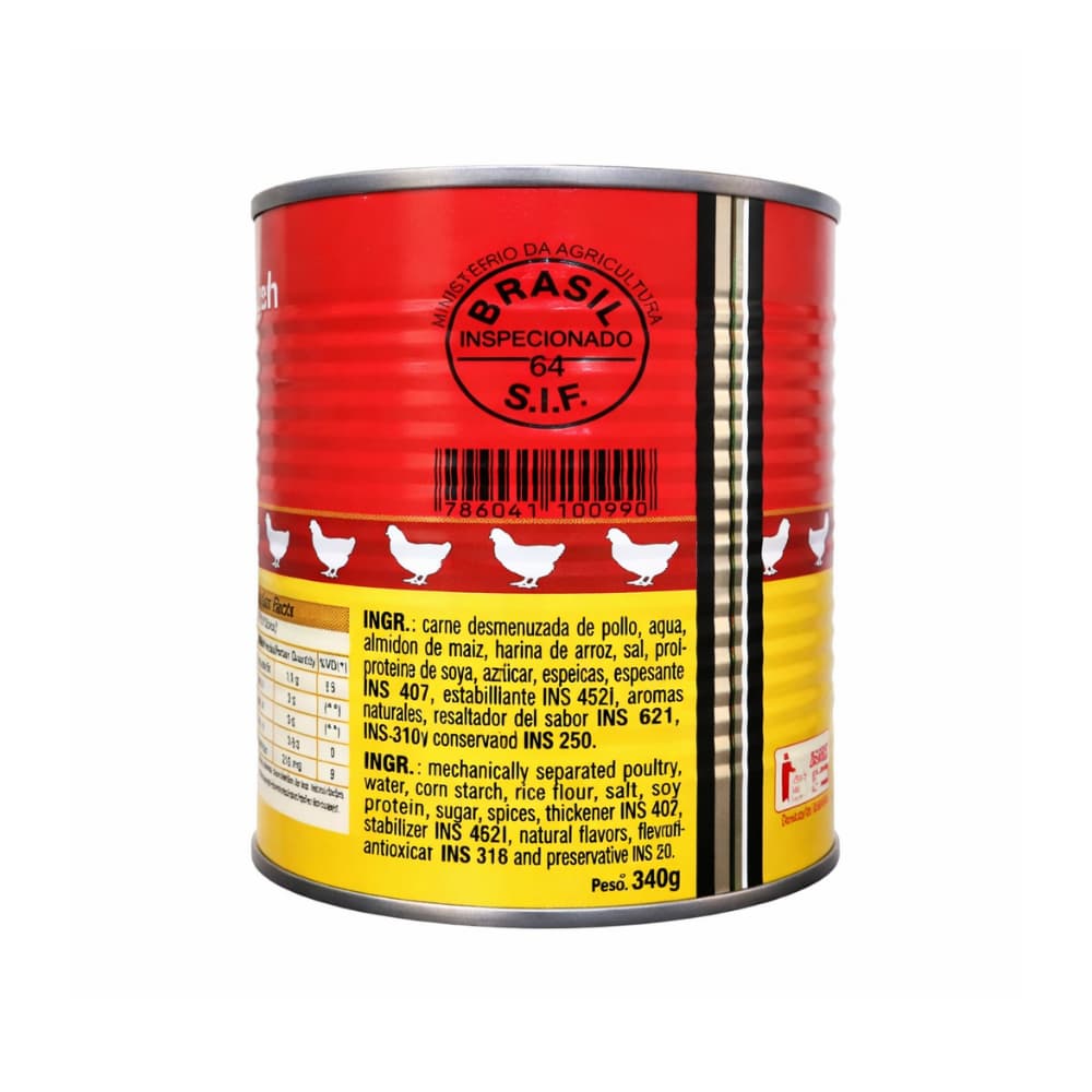 Jamonilla spam de pollo Oderich (340 g / 11.99 oz) - 2