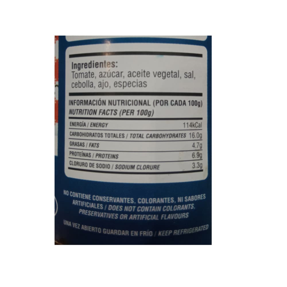 Salsa para pastas Conchita (3.05 kg / 6.72 lb) - 3