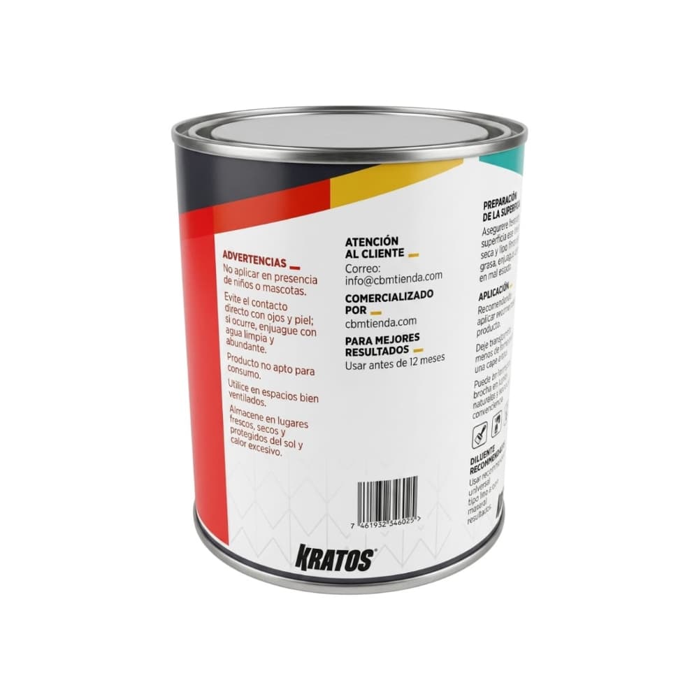 Pintura de esmalte verde Kratos (0.8 L) - 2