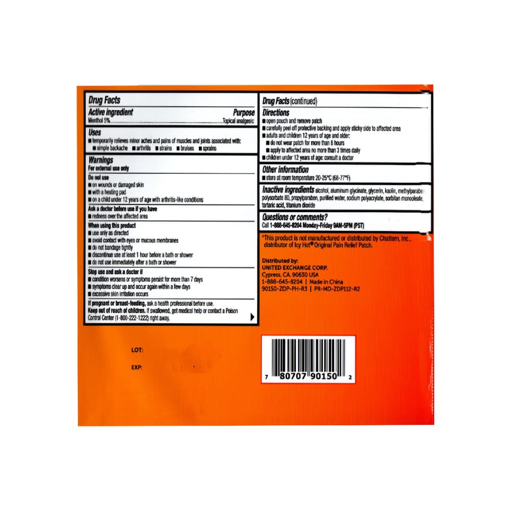 Parche medicado extrafuerte, frío y caliente Coralite (2 U) - 2