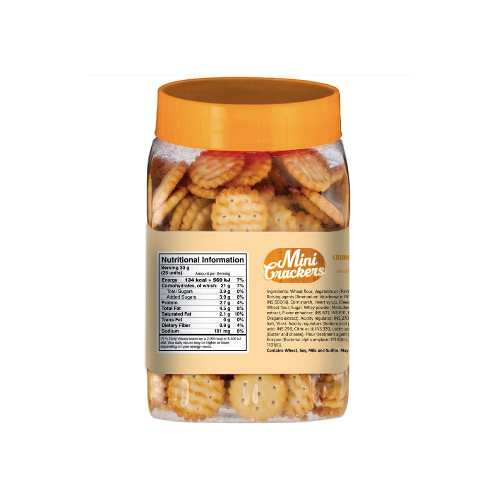 Galleticas saladas sabor queso YEYA (227 g / 8 oz) - 3