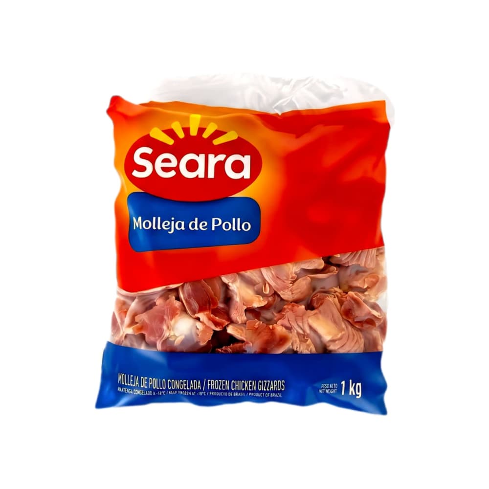 Mollejas de pollo congeladas Seara (1 kg / 2.2 lb)