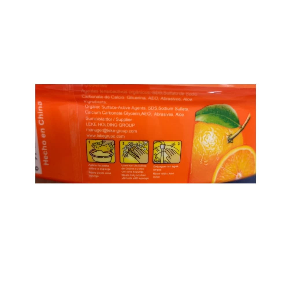Lavavajillas en pasta con fragancia a naranja y aloe vera Total Care (200 g / 7.05 oz) - 2