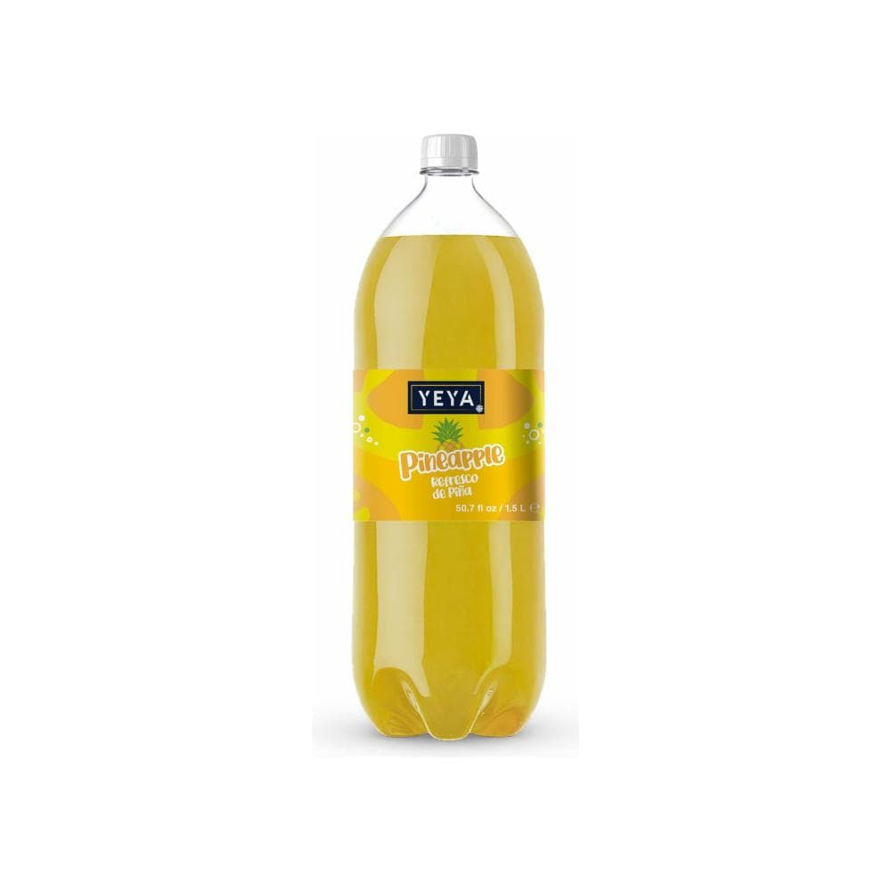 Refresco gaseado de piña YEYA (1.5 L / 50.7 fl oz)