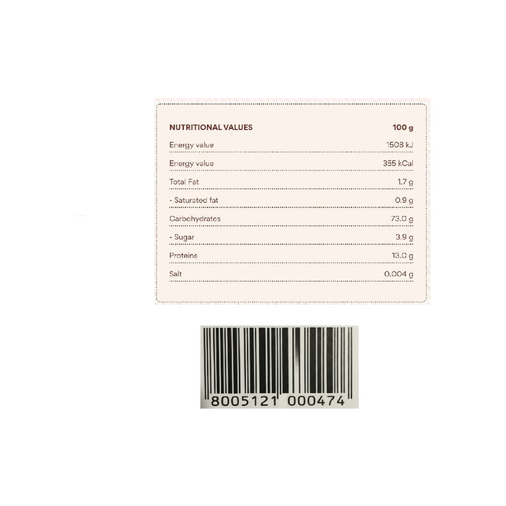Pasta de macarrones Divella (500 g / 1.10 lb) - 3