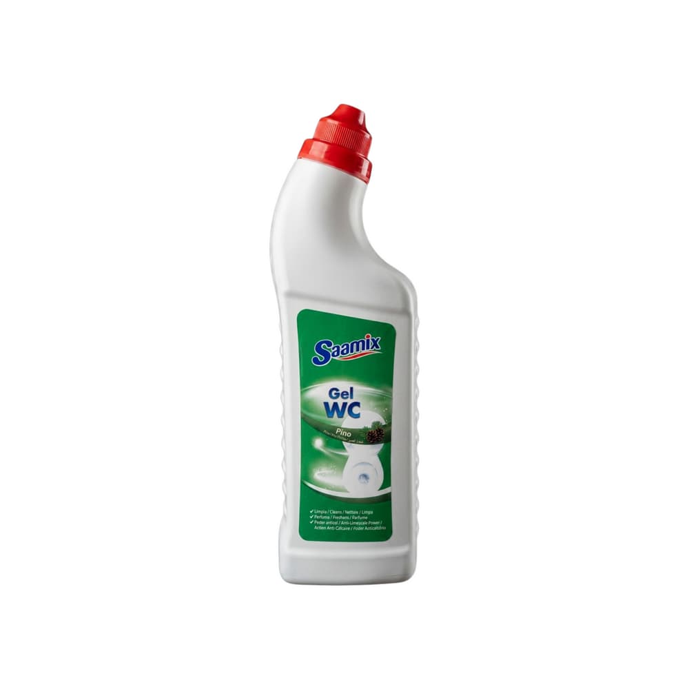 Gel limpiador para baños aroma pino Saamix (1 L)