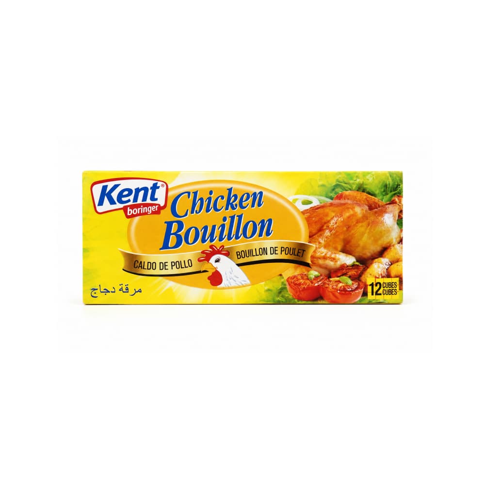 Cuadritos de caldo sabor a pollo Kent Boringer (120 g / 4.23 oz)