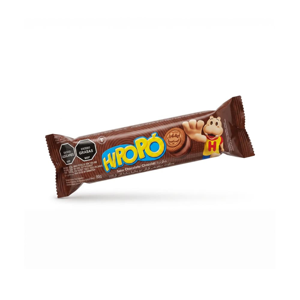 Galletas con relleno sabor chocolate Hipopó (80 g / 2.82 oz)