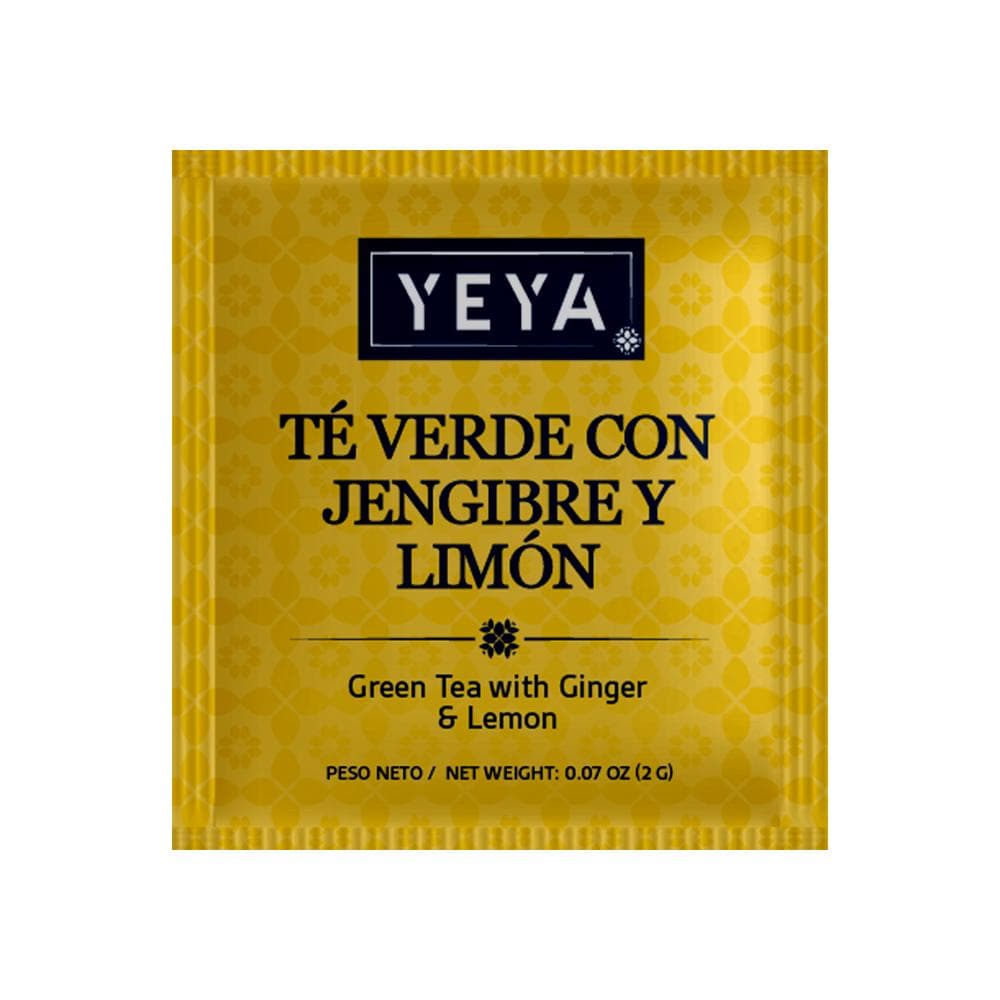 Té verde con jengibre y limón YEYA (40 g / 1.4 oz) - 4