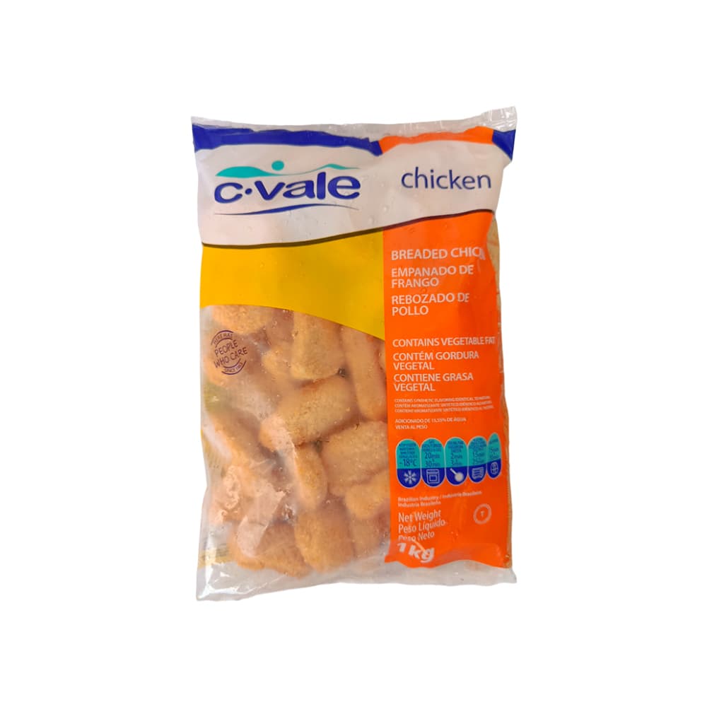 Rebozado -nuggets- de pollo C.Vale (1 kg / 2.2 lb)