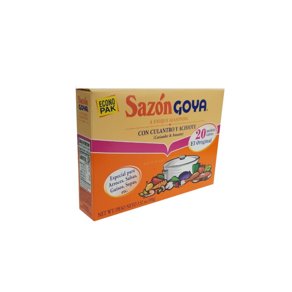 Sazón con culantro y achiote Goya (100 g / 3.52 oz) - 2