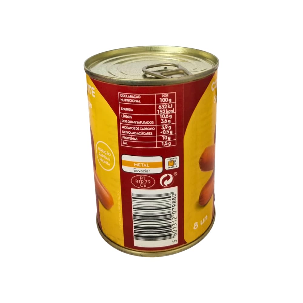 Salchichas Frankfurt en lata Continente (350 g / 12.3 oz) - 2