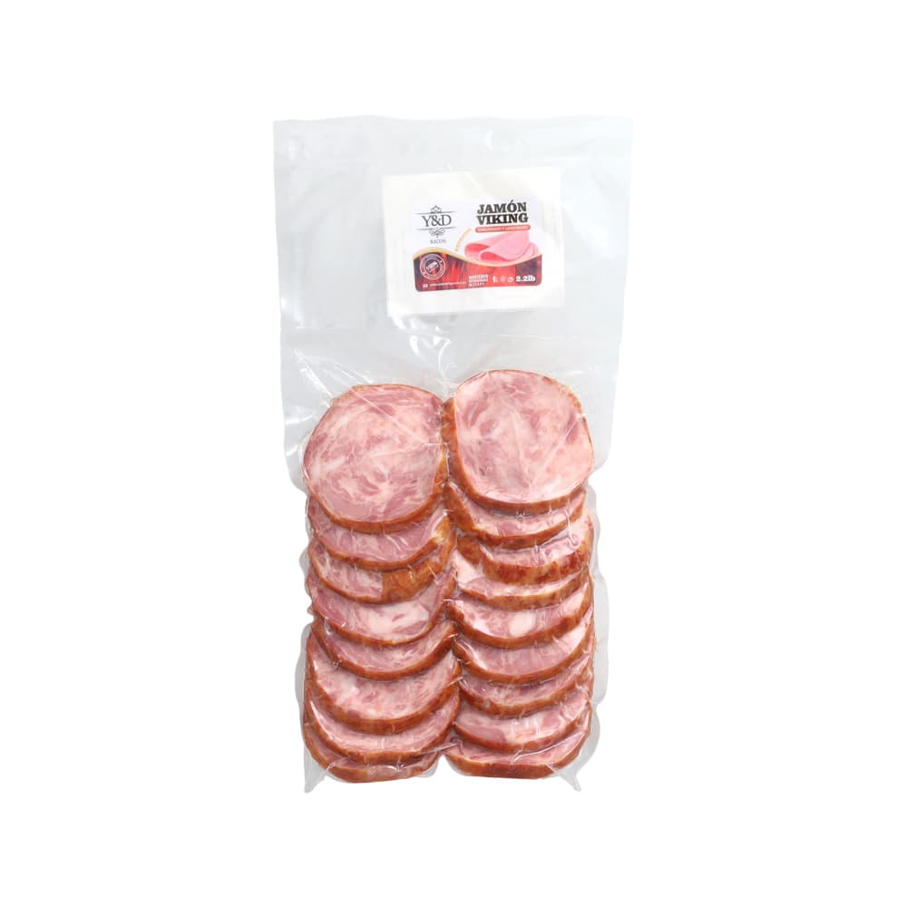Jamón viking especial embuchado lasqueado Y&D Ricos (1 kg / 2.2 lb) - 6
