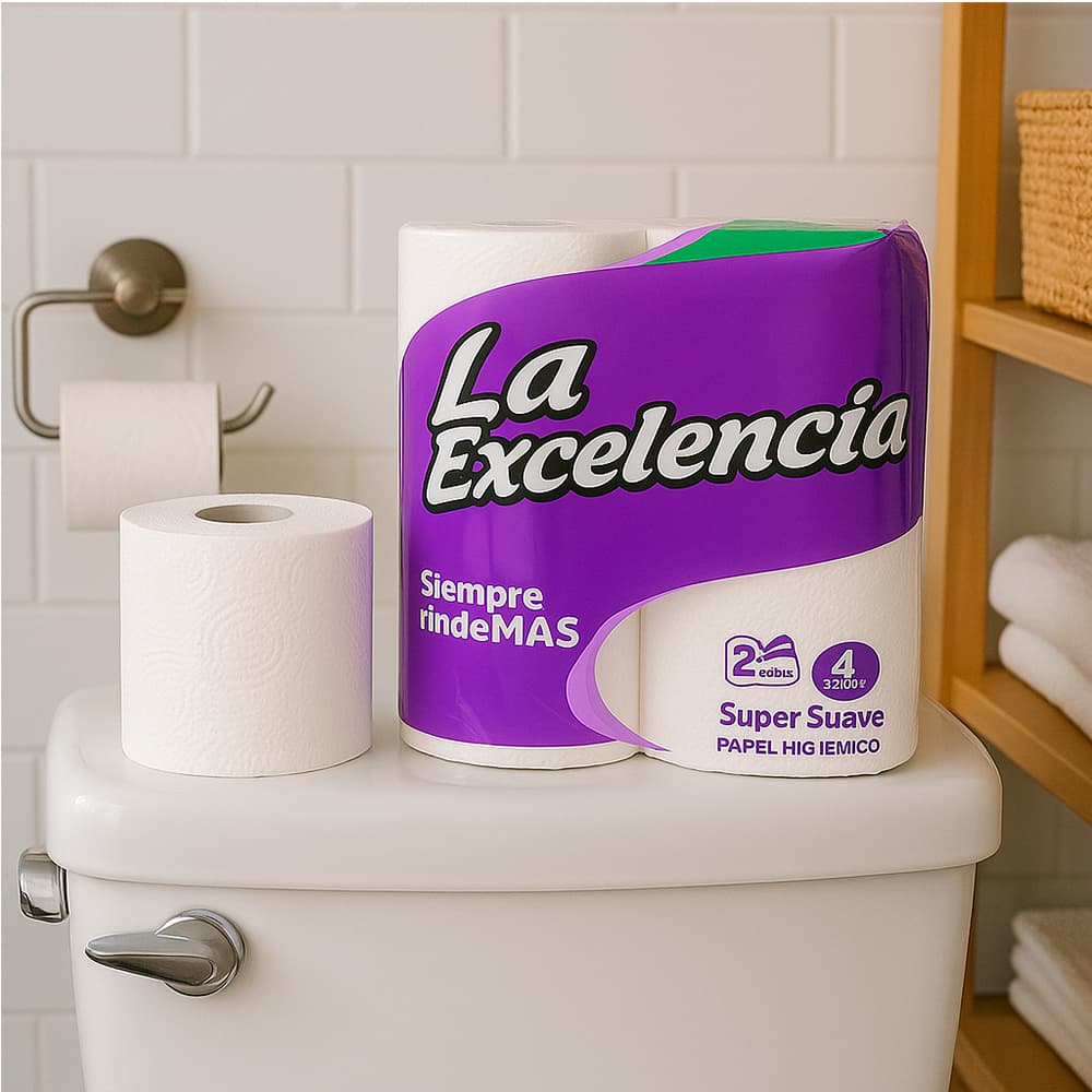 Papel sanitario La Excelencia (4 U) - 4