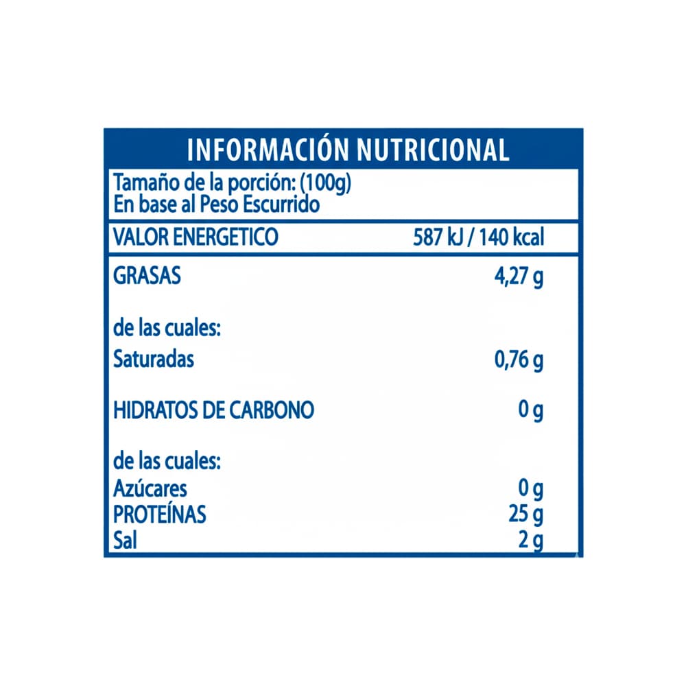 Atún lomitos con aceite de girasol Yeli (140 g / 4.94 oz) - 4
