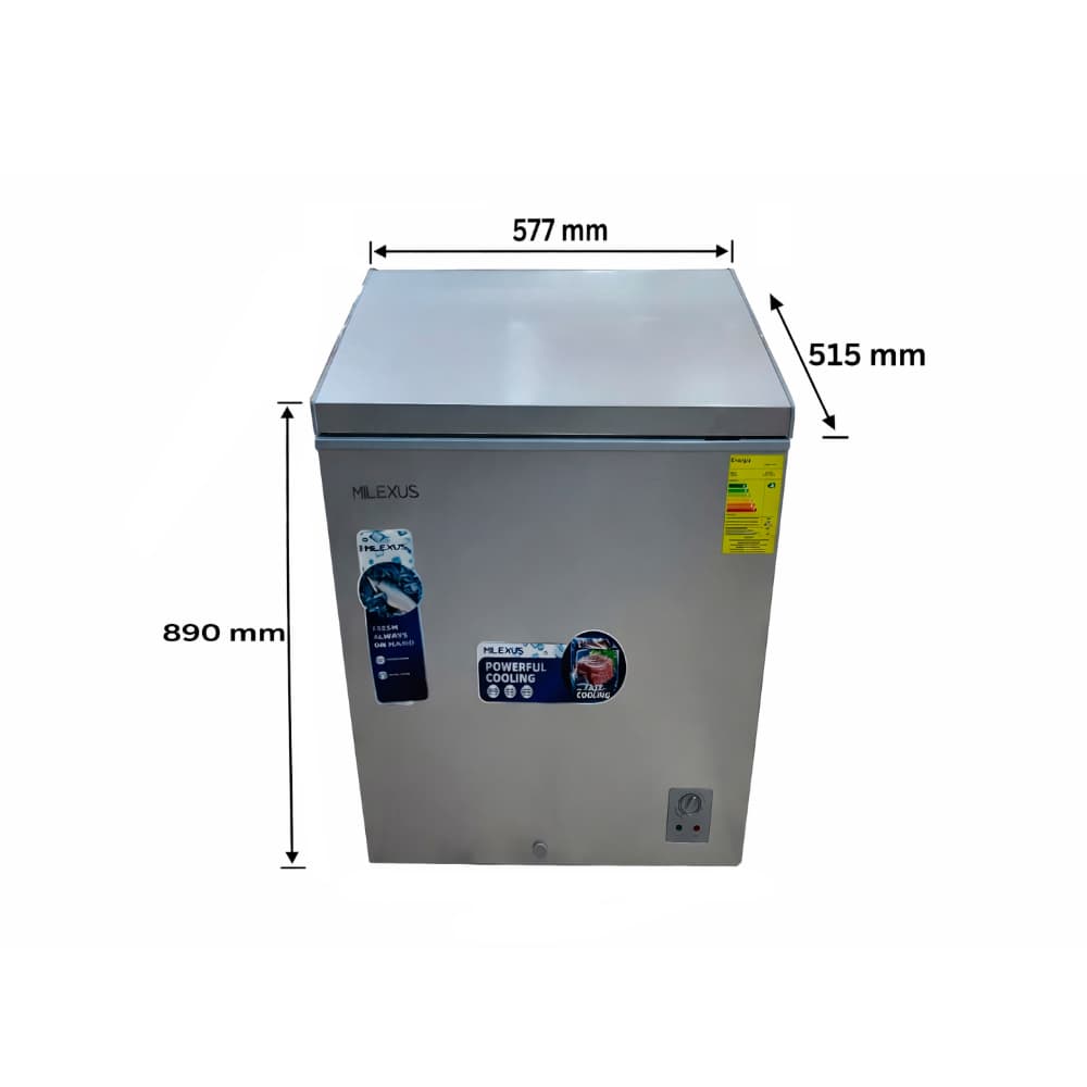 Congelador horizontal freezer 100 L Milexus ML-CF-100 - 2