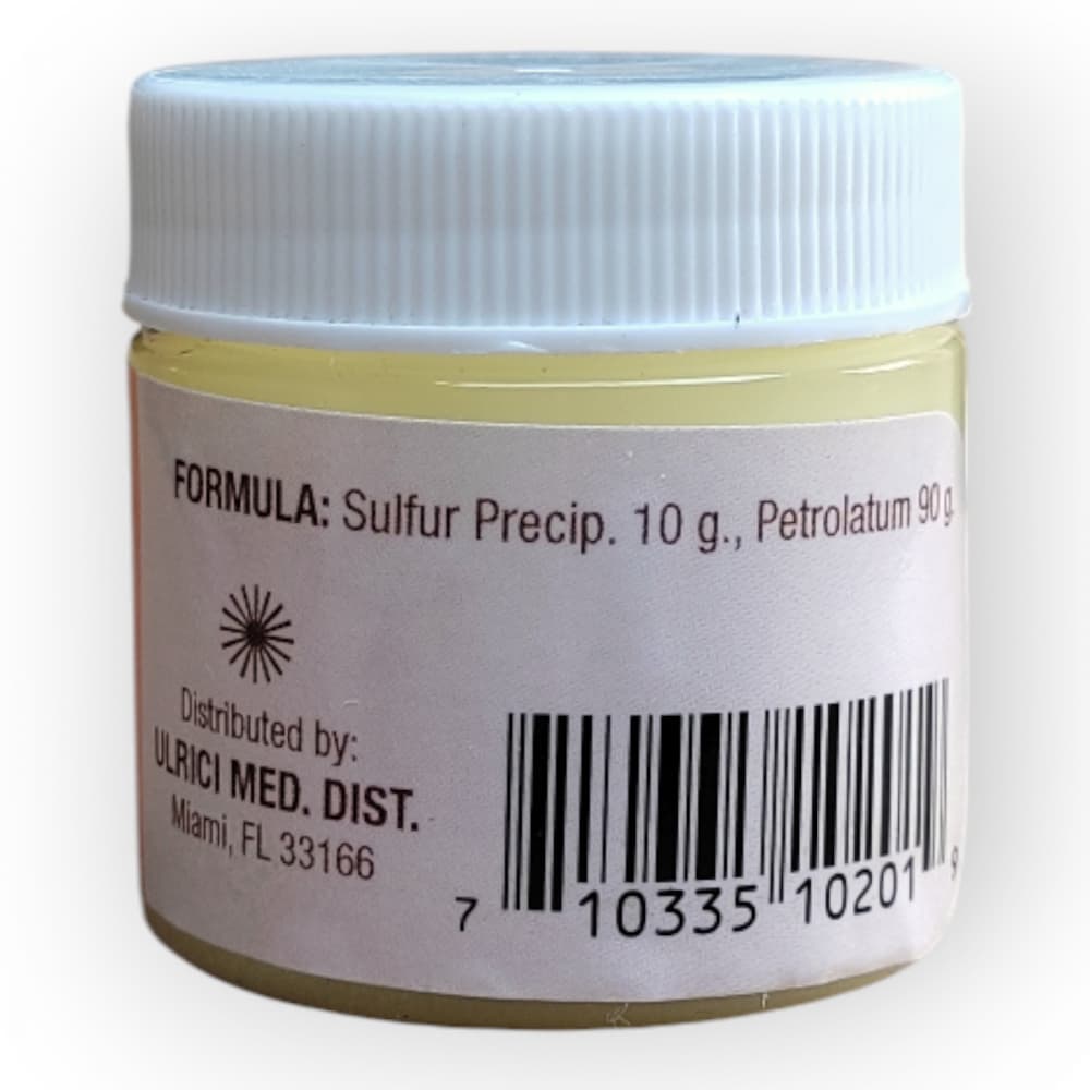 Ungüento de azufre 10% Ulrici (28 g / 1 oz) - 4