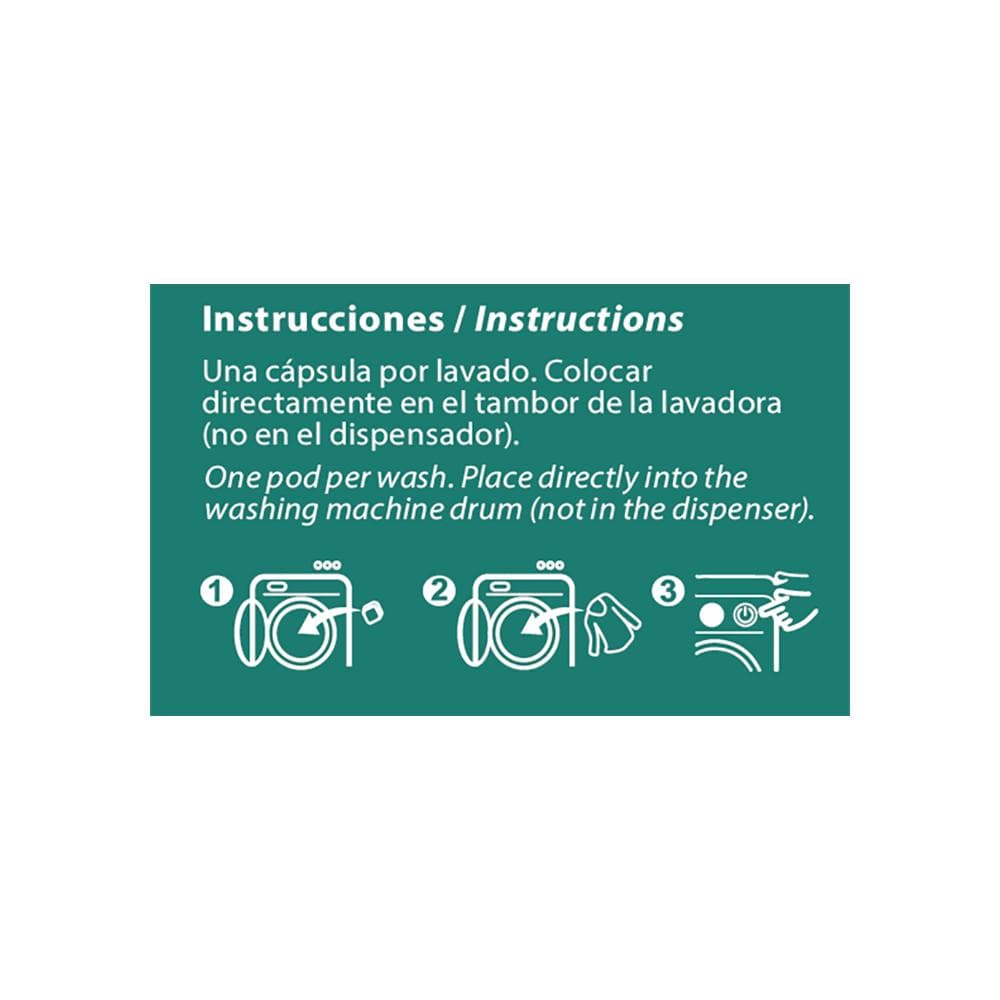 Cápsulas de detergente para lavar aroma jazmín y cítricos YEYA (300 g / 11 oz) - 2