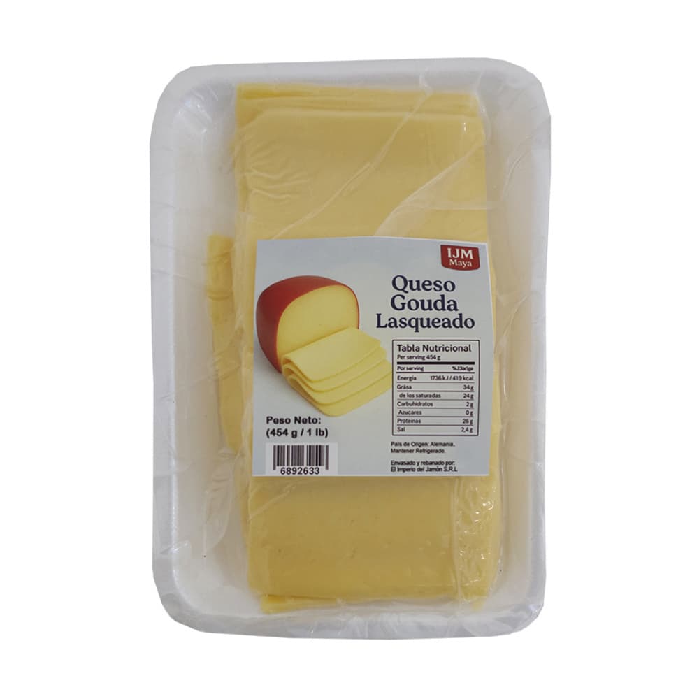 Queso tipo gouda alemán lasqueado Olvegarden (454 g / 1 lb) - 2