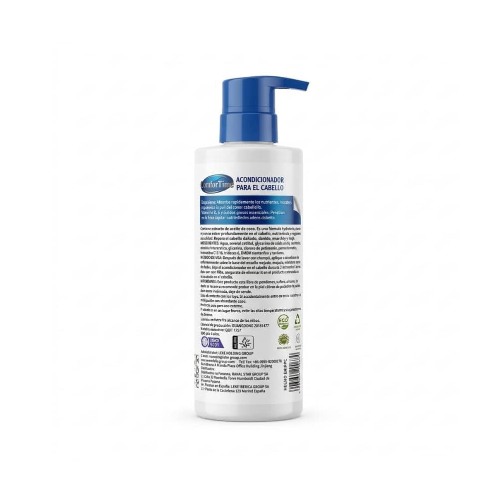 Acondicionador para el cabello 100% natural Comfortime (500 ml) - 2