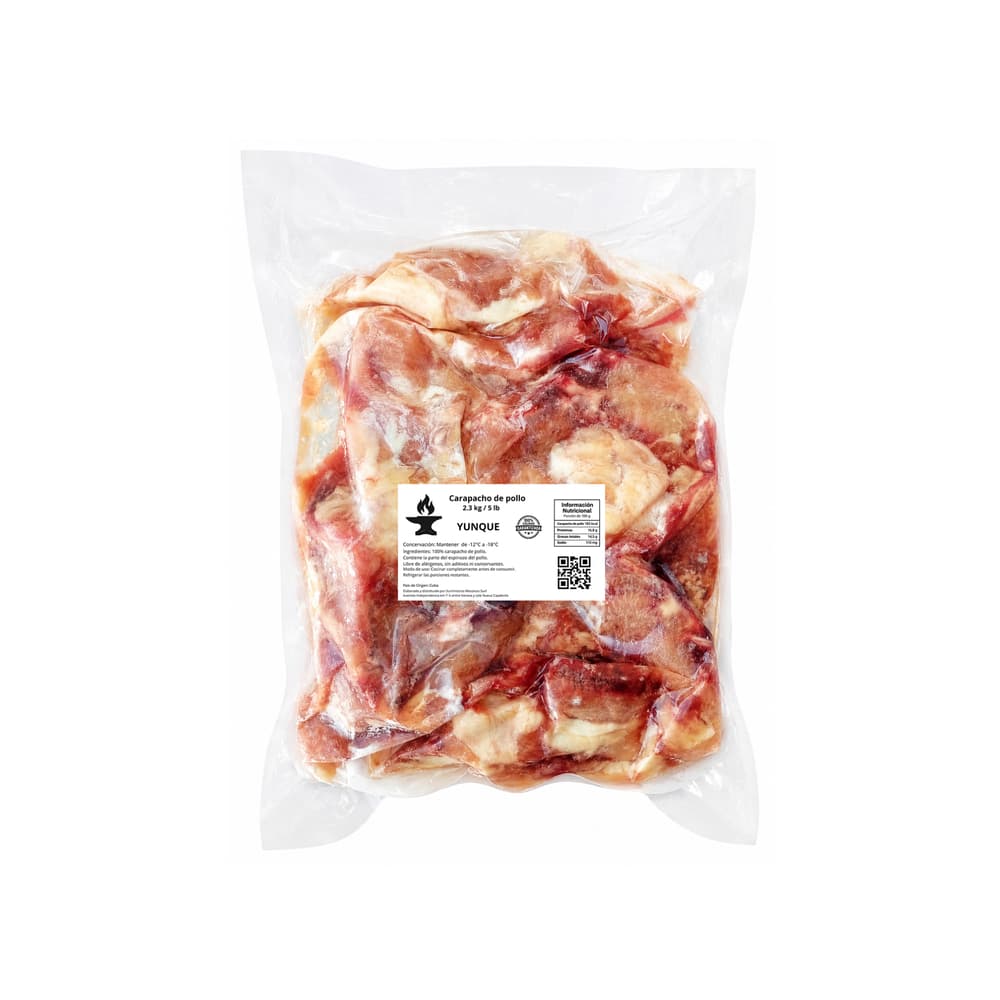 Carapacho de pollo Yunque (2.3 kg / 5 lb) - 2