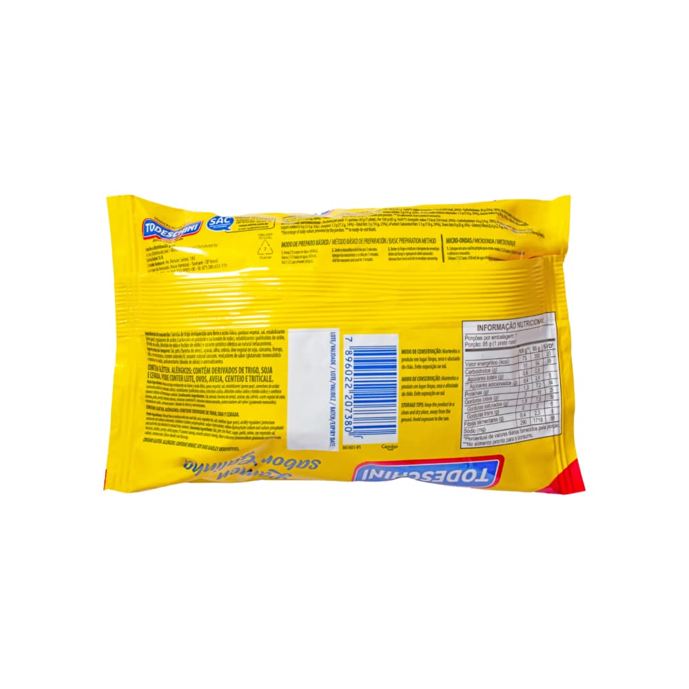 Fideos instantáneos sabor a pollo Todeschini (85 g / 2.99 oz) - 2