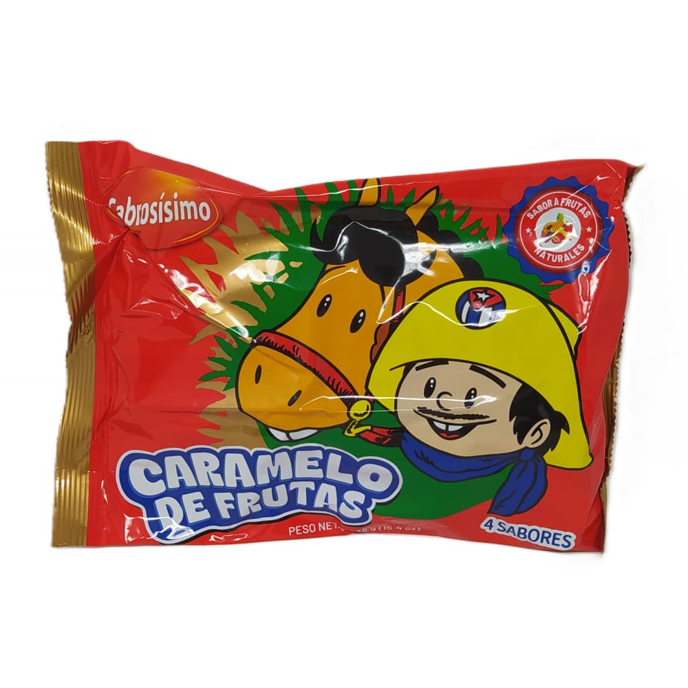 Caramelo de frutas de cuatro sabores Sabrosísimo (438 g / 15.4 oz)