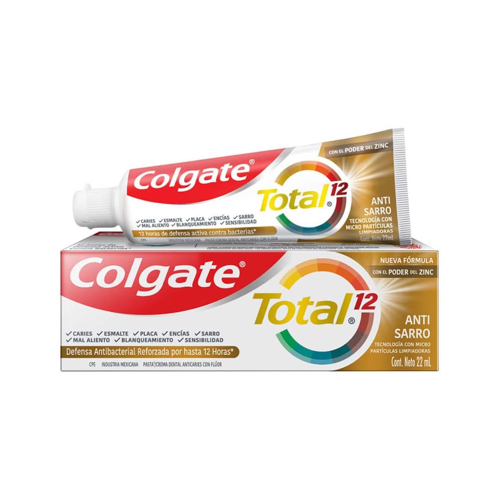 Pasta dental Colgate Total 12 (22 ml) - 5