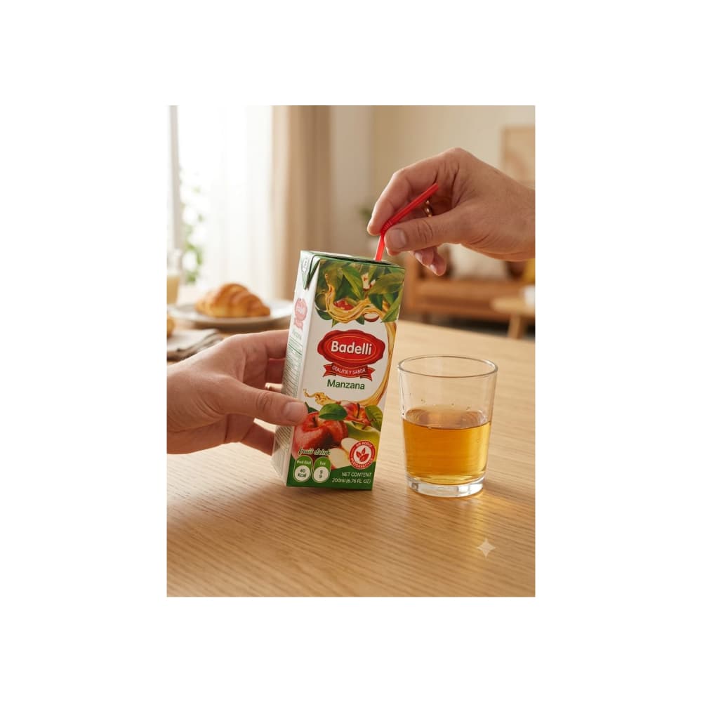 Jugo de manzana Badelli (200 ml / 6.76 oz fl) - 5