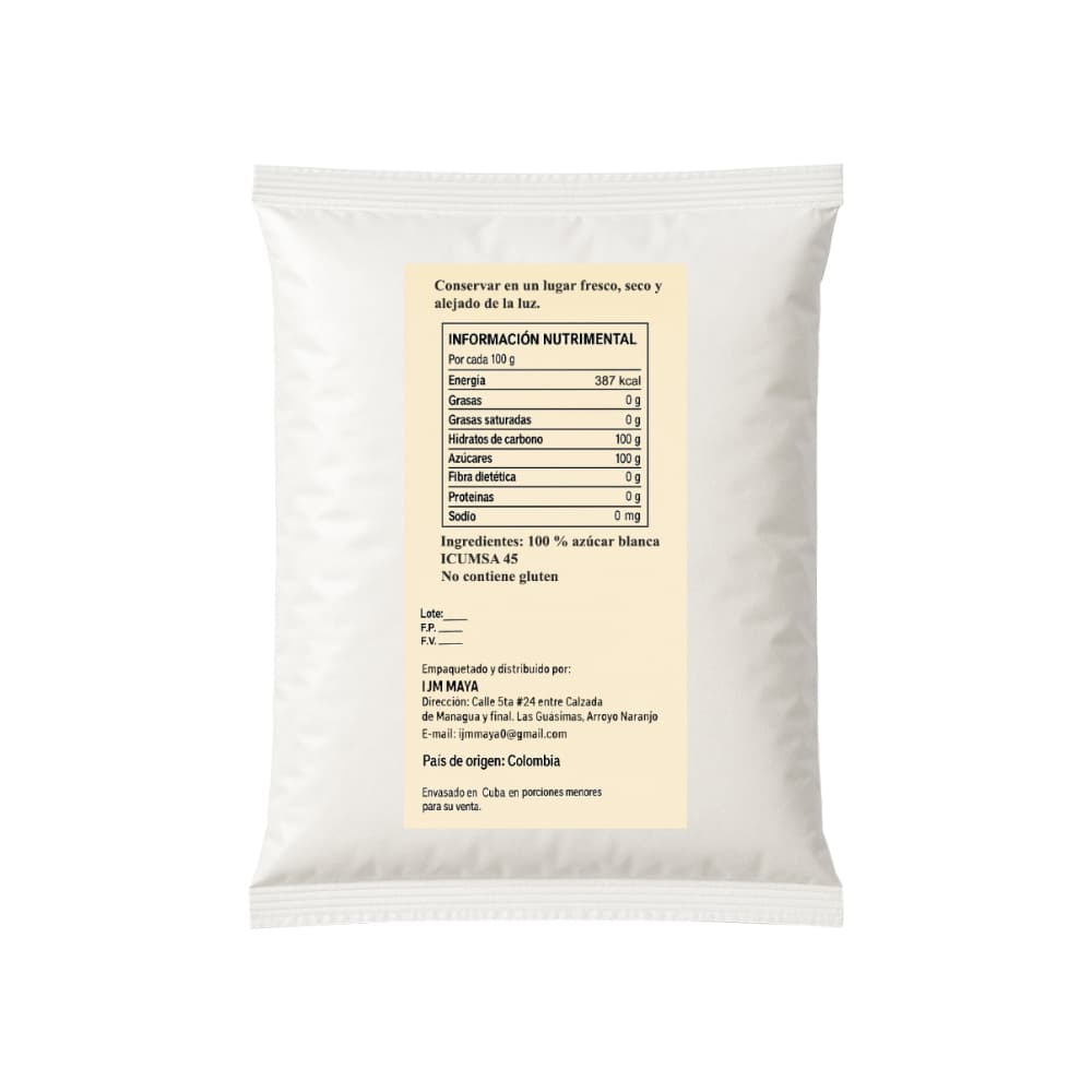 Azúcar blanca IJM Maya (2.27 kg / 5 lb) - 2