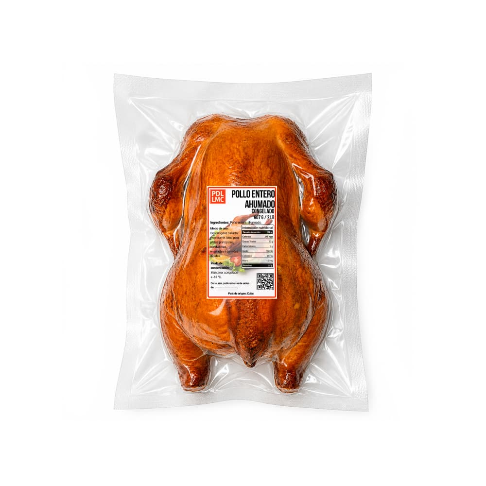 Pollo entero ahumado PDL LMC (907 g / 2 lb) - 3